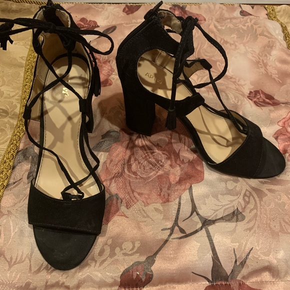 Apt. 9 Shoes - Apt 9 Laced Up Booties / Heels